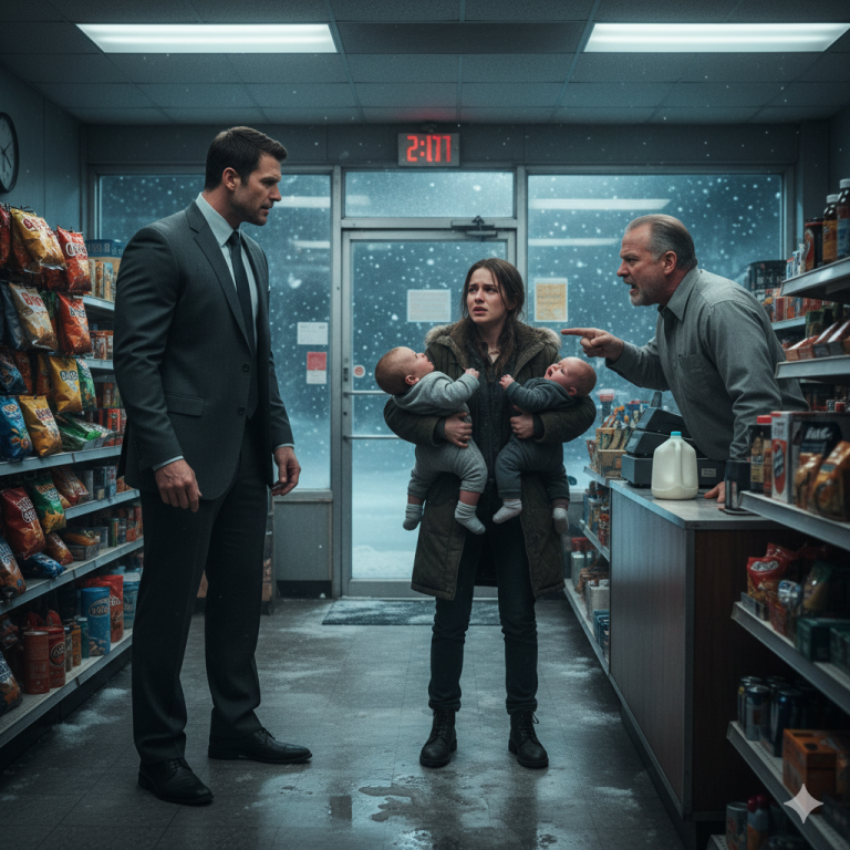 “Una niña fue atrapada robando leche para sus hermanos… pero lo que hizo un empresario mexicano después cambió todo su destino”