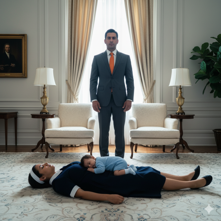 La sirvienta negra dormía en el suelo con el bebé — el multimillonario la vio… Y entonces ocurrió algo extraño…