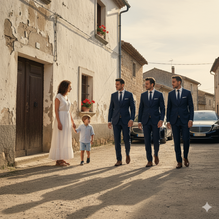 “Durante Diez Años Crié Sola a Mi Hijo Sin Padre — Todo el Pueblo Me Despreció, Hasta Que Un Día Se Detuvieron Autos de Lujo Frente a Mi Casa y El Verdadero Padre del Niño Hizo Llorar a Todos”