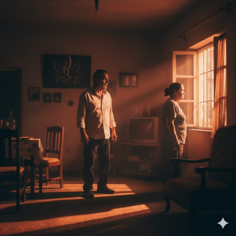 “Salí por las puertas de la prisión con la esperanza de renacer, solo para descubrir que la persona que más amaba era quien me había robado la libertad.”