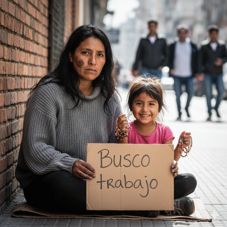 “Me convertí en indigente para salvar a mi hija… y casi me la quitan”