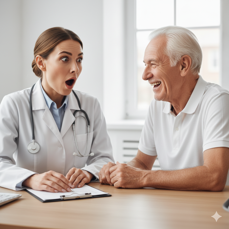 Como Urólogo, Mi Paciente De 96 Años Tiene Una Erección Perfecta, Me Enseñó Este Secreto