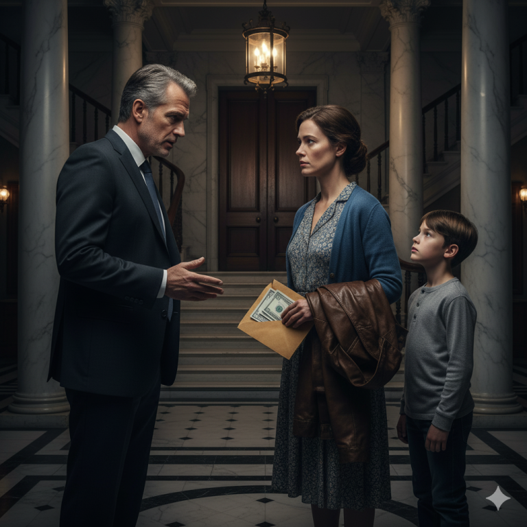 “Cuando el frío de febrero los golpeó, un niño atrapó un secreto que cambiaría todo”