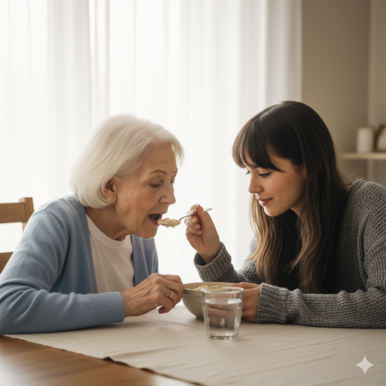 Me hice pasar por la hija de mi vecina para que no la internaran por demencia