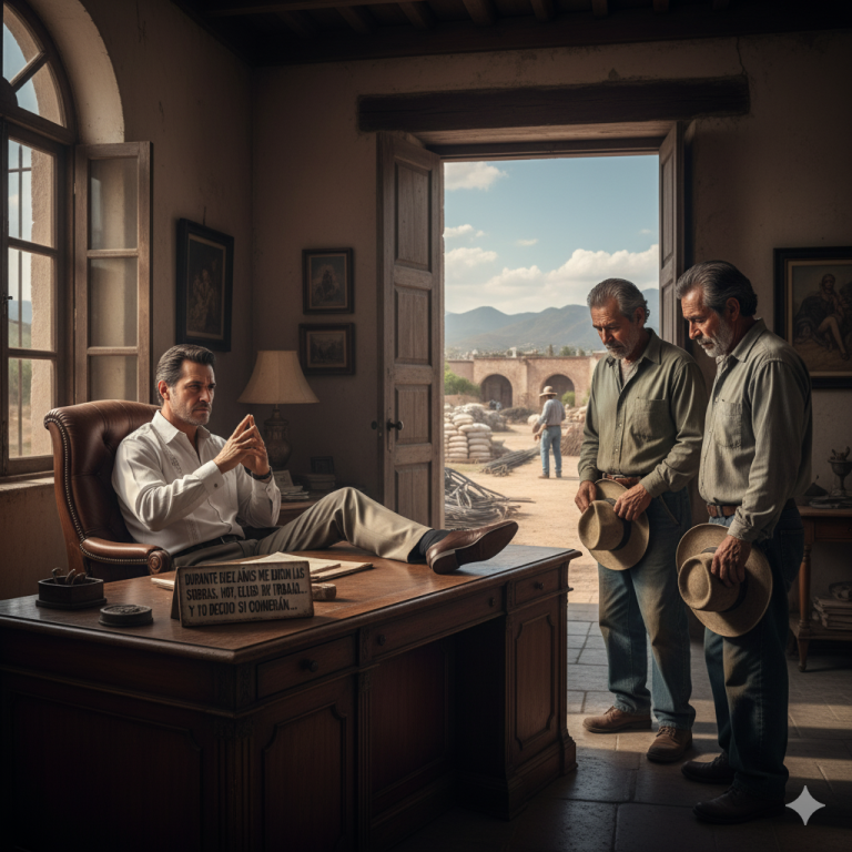 “Durante diez años me dieron las sobras. Hoy, ellos me piden trabajo… y yo decido si comerán.”