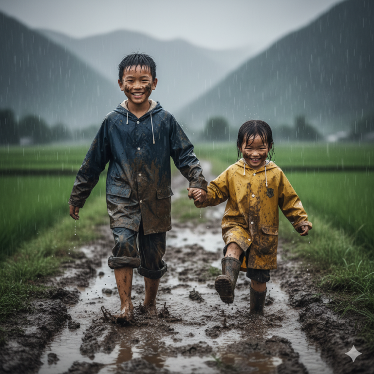El dinero que los padres habían dejado se había acabado hace tiempo, y el hermano mayor, incapaz de dejar que su hermana esperara la muerte en casa, usó su carreta casera para llevarla a un gran hospital en la ciudad.