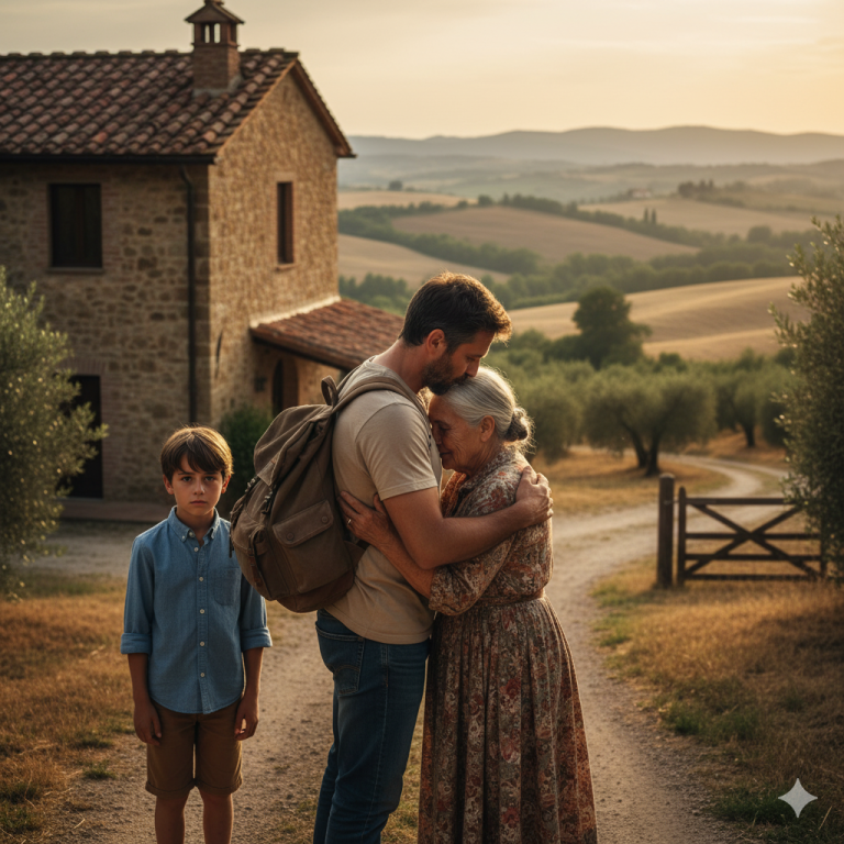 Mi tío acababa de salir en libertad, y mientras toda la familia le daba la espalda, solo mi madre abrió los brazos para recibirlo…