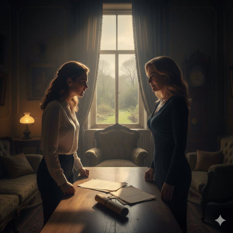 “Dos hermanas se dejaron de hablar por una casa vieja… pero lo que una de ellas descubrió después cambió todo lo que creía saber sobre su familia”