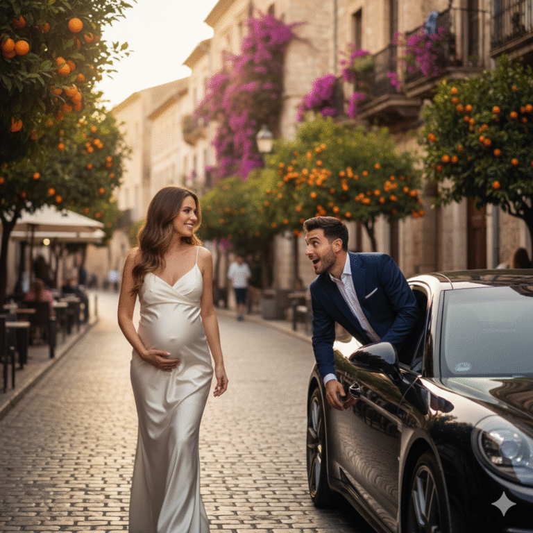 8 Meses Después del Divorcio, la Vio Embarazada… y Se Dio Cuenta de que Nunca Había Abortado…