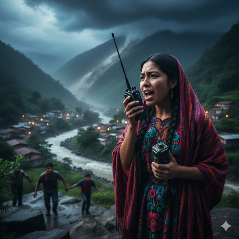 Una chica indígena, rechazada por hablar su lengua, usa ese idioma para salvar a toda su comunidad de una tragedia.