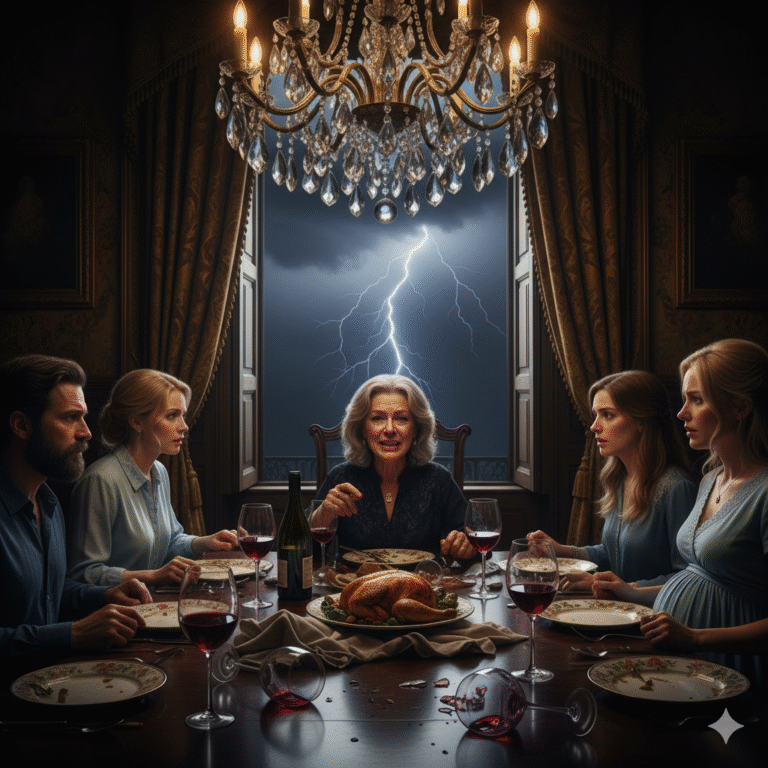 “Nadie sabía por qué esa cena familiar acabaría en lágrimas, risas y una verdad que cambió todo para siempre”