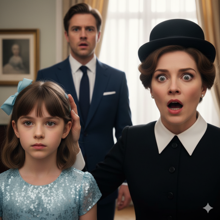 Ninguna empleada aguantaba a la hija del millonario, pero la nueva niñera lo dejó en shock.