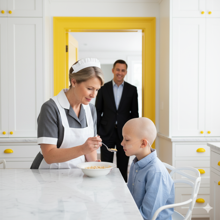 A Cuidadora que Roubou o Sorriso do Menino Milionário