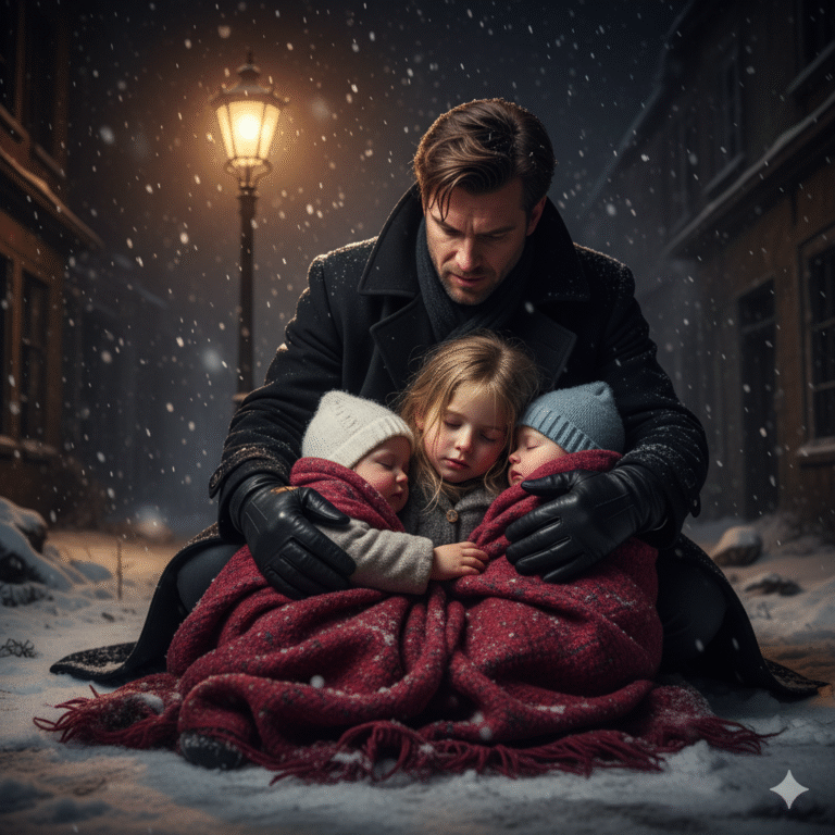 Un joven multimillonario rescata a una niña inconsciente que sostiene a gemelos en un parque helado. Pero cuando ella despierta en su mansión, un secreto impactante cambia su vida para siempre.