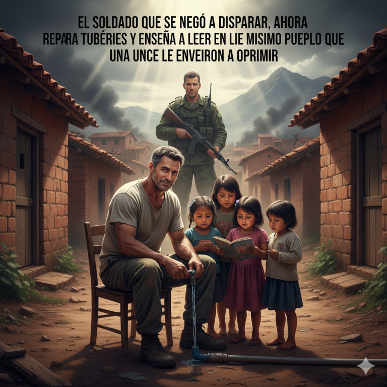 “Si disparo, me muero por dentro. Si no disparo, me matan por fuera.”