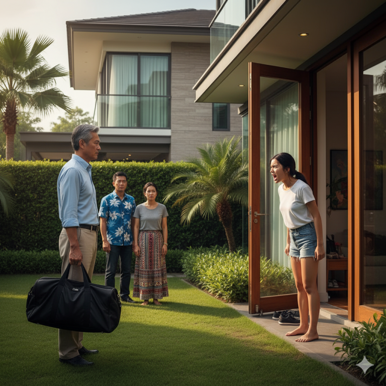 Cuando visité a mi hija casada, descubrí que vivía en una caseta de jardín con 40°C de calor. ¿La razón? “No se permiten extraños en la casa.” Me la llevé conmigo y, más tarde, sus suegros estaban completamente impactados…