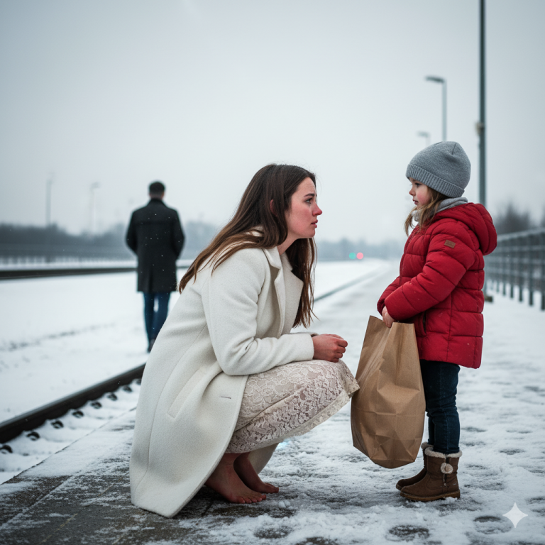 “¡TÚ NO TIENES CASA Y YO NO TENGO MAMÁ!”, DECLARÓ LA NIÑITA A LA JOVEN SIN HOGAR EN LA PARADA…