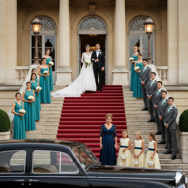 Él Invitó a Su Pobre Exesposa Para Humillarla en Su Boda—Pero Ella Llegó en una Limusina Con Sus Trillizos…