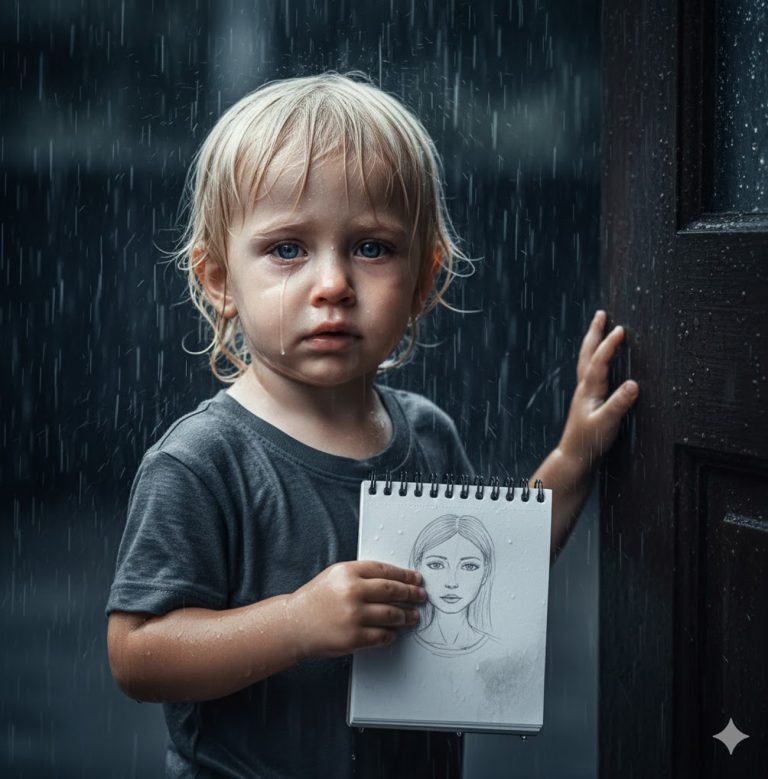 Un niño desesperado huyó de su madrastra cruel… y en una cabaña abandonada halló su destino…