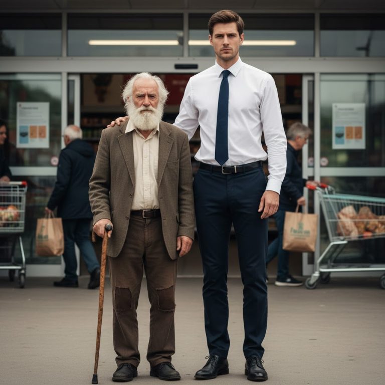A los noventa años, me disfracé de anciano miserable y entré en mi propio supermercado — lo que ocurrió cambió mi legado para siempre