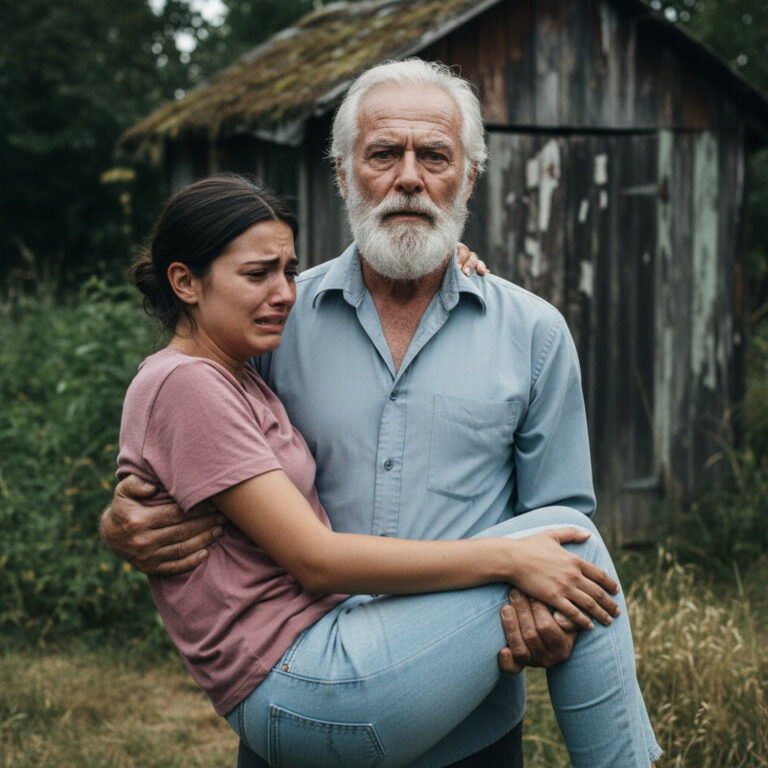 Al visitar a mi hija casada, descubrí que se estaba quedando en una caseta de jardín con 40 °C de calor. ¿El motivo? “No se permite la entrada a extraños”. Me la llevé y, más tarde, sus suegros se quedaron completamente impactados…
