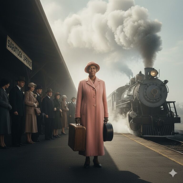 Ella bajó del tren con 33 dólares, un sartén de hierro… y nadie esperándola.