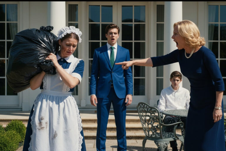 Millonario descubre a su novia humillando a la sirvienta… ¡lo que hizo dejó a todos helados!… Millonario sorprende a su novia humillando a la sirvienta y estalla furioso.