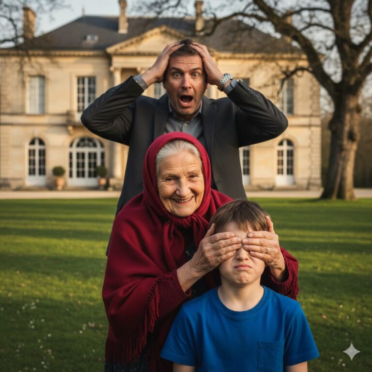 EL HIJO DEL MILLONARIO ERA CIEGO, HASTA QUE UNA ANCIANA FROTÓ SUS OJOS Y SUCEDIÓ ALGO IMPOSIBLE… —Papá, ¿cómo es el color del cielo?