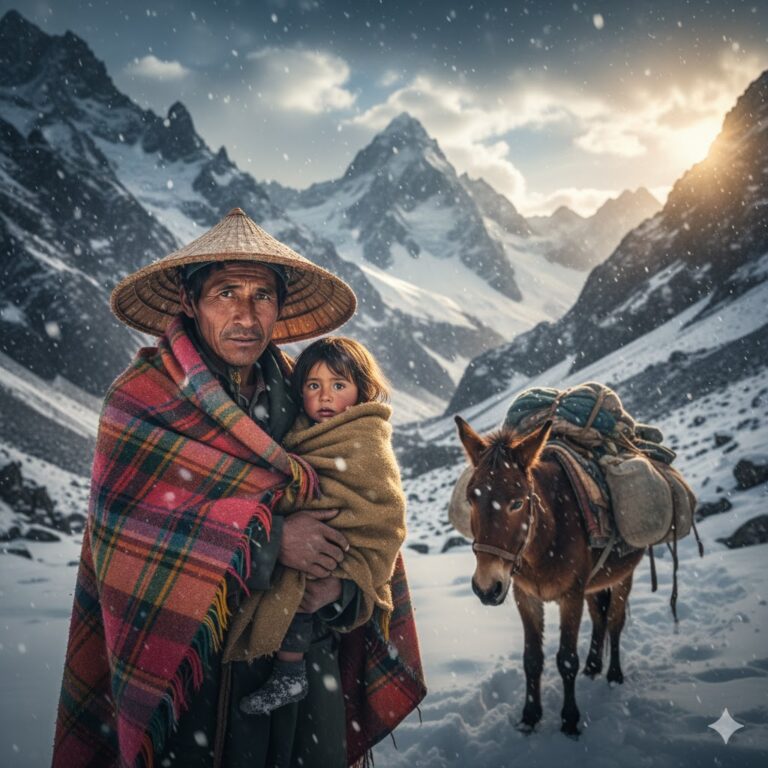 Anciano arriero rescató a niño en la nieve… 15 años después recibió una fortuna inesperada