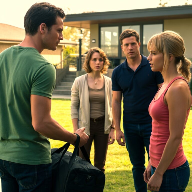 Mi hija accidentalmente me envió un mensaje de voz que en realidad era para su esposo, y lo que escuché me dejó helado… No podía seguir cometiendo errores ni viviendo sin responsabilidad, así que fui de inmediato y cambié por completo la vida de mi hija.