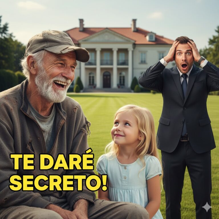 LA HIJA DEL MILLONARIO NO HABLABA HACE AÑOS… HASTA QUE UN MENDIGO LE DIJO ALGO INCREÍBLE…