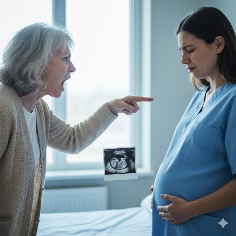 — ¿Otra niña? ¿Es una broma? — Elena María arrojó el resultado de la ecografía sobre la mesa. — ¡En nuestra familia, cuatro generaciones de hombres han trabajado en el ferrocarril! ¿Y tú qué nos traes?
