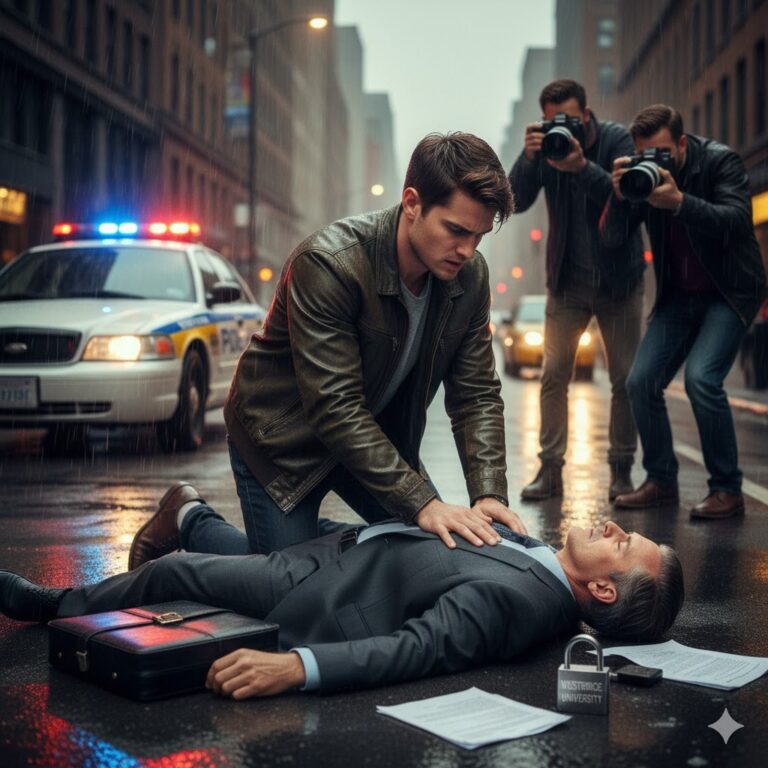 El estudiante universitario que perdió su examen tras salvar a un presidente inconsciente… y cómo su vida cambió para siempre…