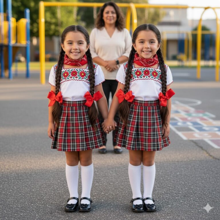Una niña de 6 años encontró en la escuela a otra niña idéntica a ella… y cuando la madre vio el resultado de la prueba de ADN, se puso pálida…