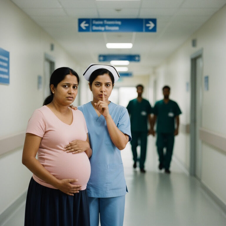 Mi Suegra Me Llevó a un Chequeo Prenatal, Apenas Salió, una Enfermera Me Susurró al Oído: “¡Huye Rápido, Estás en Peligro!” Al Día Siguiente Descubrí un Terrible Secreto de la Familia de Mi Esposo.