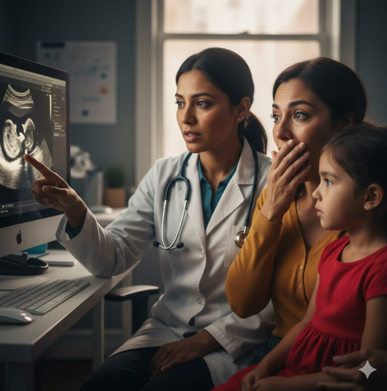 La hija se queja de dolor de estómago después del fin de semana con su padrastro — La madre lleva a la niña al médico, la doctora ve la ecografía e inmediatamente llama al 911…