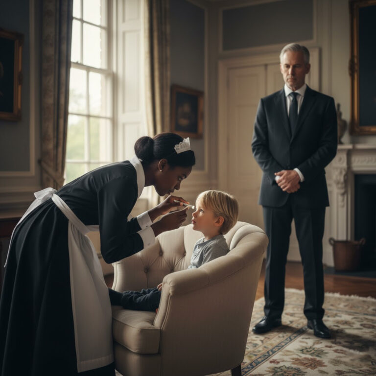 La hija del multimillonario nació ciega – hasta que la nueva sirvienta descubrió la verdad…