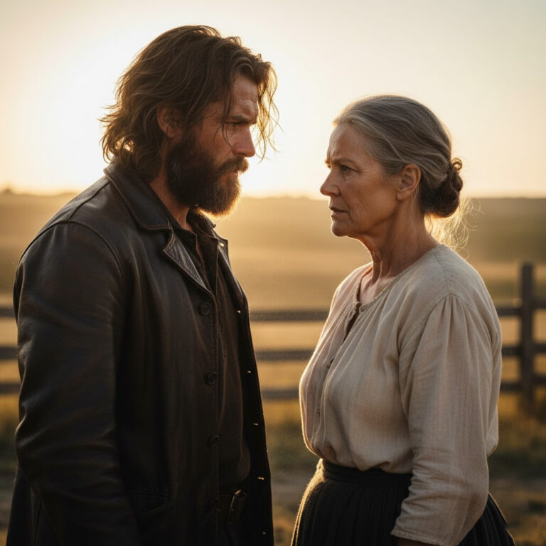 «Soy demasiado vieja para amar, señor… pero sé cocinar», dijo la viuda de 73 años al hombre de la montaña.