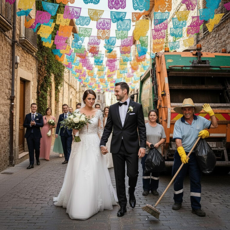 En el día de mi boda, la familia de mi esposo no permitió que mis padres ni mis familiares asistieran a la ceremonia, solo porque ellos trabajan como personal de limpieza.