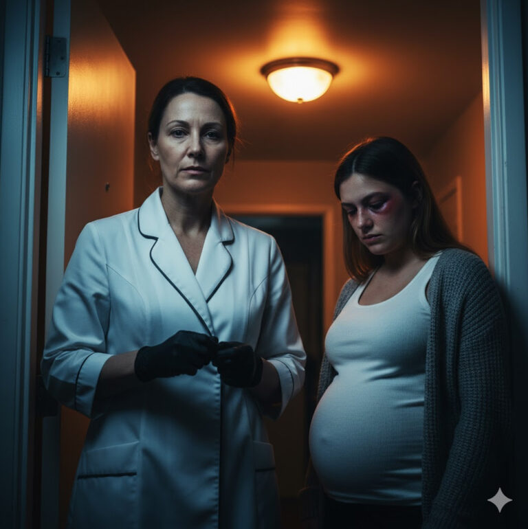 Mi hija embarazada se presentó en mi puerta a las 5 de la mañana, golpeada por su marido. Le dijo que nadie le creería. No sabía que llevaba 20 años trabajando como detective de homicidios.