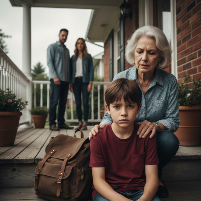 “A los 10 años, mis padres me dejaron en la puerta de la casa de mi abuela diciendo: ‘Volvemos enseguida’… Pero nunca regresaron. Diecisiete años después, cuando al fin los encontré, descubrí la verdad que mi abuela había jurado llevarse a la tumba.”