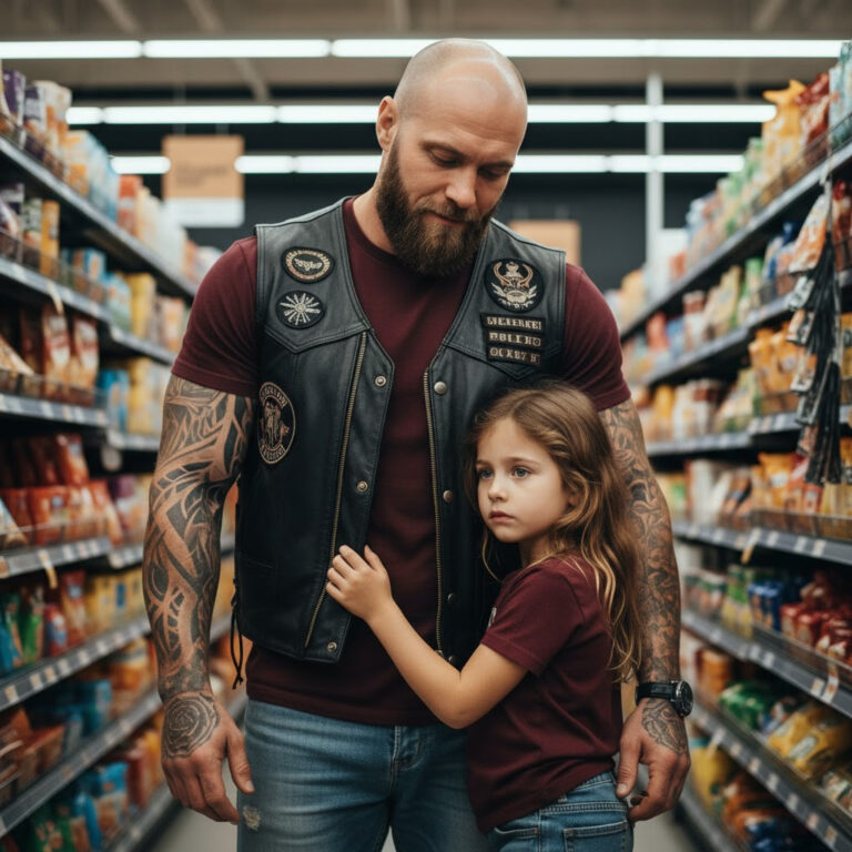 La noté en cuanto entré al supermercado. No porque me siguiera, sino por los moretones en sus brazos que su madre trataba de esconder, tirándole las mangas hacia abajo una y otra vez.