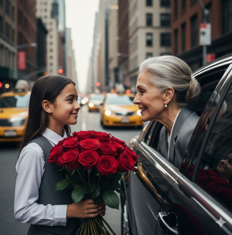 ANCIANA RICA ENCONTRÓ NIÑA POBRE EN LA CALLE — CUANDO VIO SU COLLAR, SE DESPLOMÓ