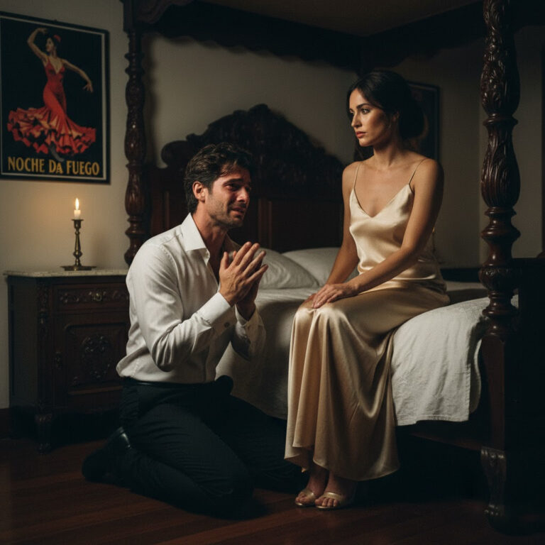 Noche de bodas: la esposa se negaba a consumar el matrimonio, el esposo, sospechando algo, levantó la sábana… y terminó arrodillándose, llorando de miedo.