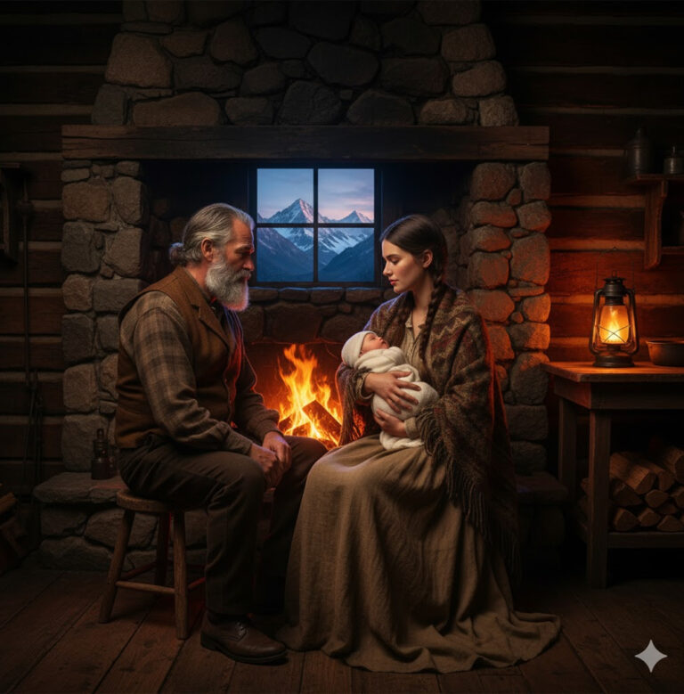 Un hombre virgen e infértil de las montañas heredó una cabaña por 1 dólar: encontró a una adolescente embarazada viviendo dentro…