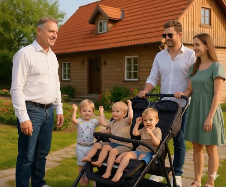 Un hombre rico repudió a su hijo al descubrir que su prometida era del campo y estaba embarazada de trillizos. Tres años después, regresó y no pudo creer lo que vio…