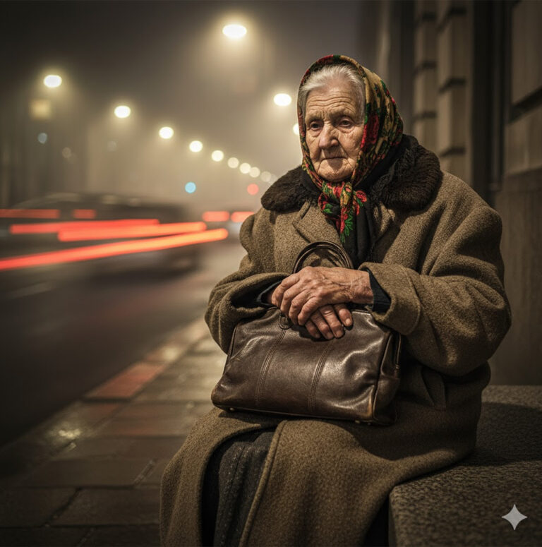 Después del funeral de mi esposo, mi hijo me llevó hasta las afueras del pueblo y me dijo: —“Aquí te bajas, mamá. Ya no podemos mantenerte.”