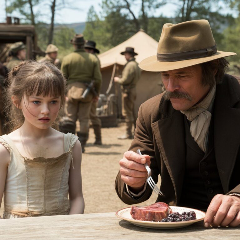 ¿PUEDO COMER SUS SOBRAS? – dijo la niña, PERO Pancho Villa vio las MARCAS en sus BRAZOS y…