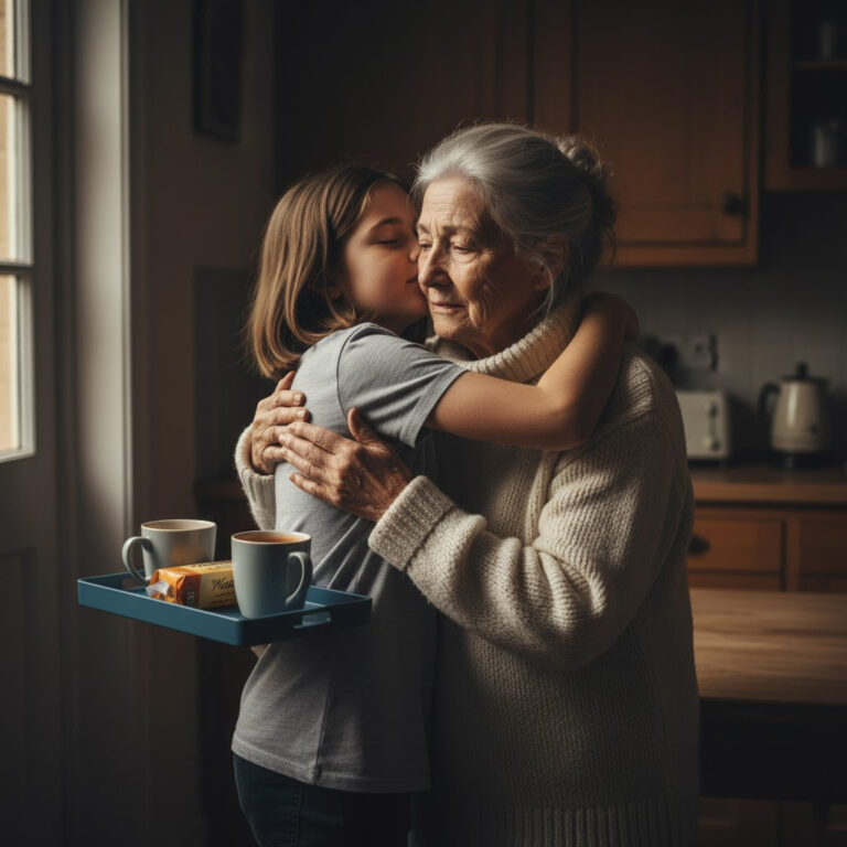 Mis hijos me dejaron sola el día de la madre pero vino quien nunca imaginé..