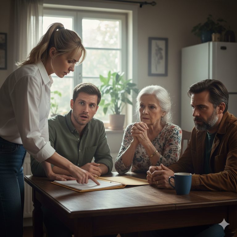 “Mientras yo me recuperaba en el hospital, mis padres y mi hermana se reunieron alrededor de mi hijo adoptivo de 6 años.”